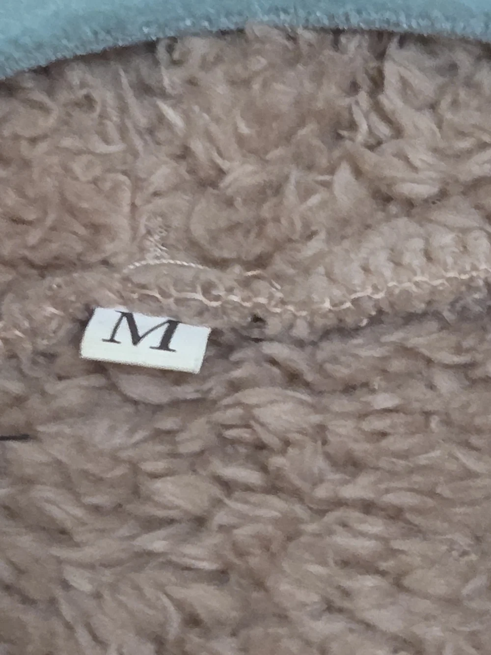 Women's Faux Sherpa Open-Front Vest - Taupe Medium